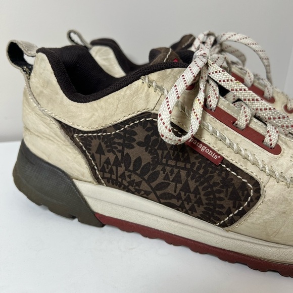 Patagonia Boaris US 13 Gore-Tex Vibram Hiking Men's Brown Leather Outdoor Shoes - Picture 4 of 13